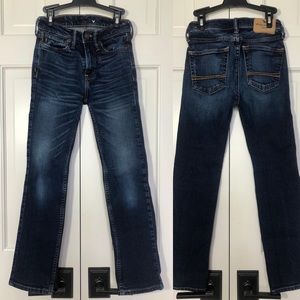 Dark Wash Slim Fit Abercrombie Kids Jeans